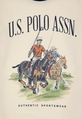 Erkek Çocuk Krem Bisiklet Yaka Sweatshirt - 50293603001