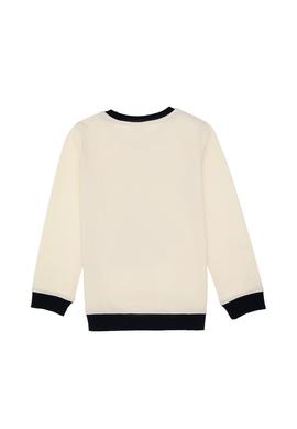 Erkek Çocuk Krem Bisiklet Yaka Sweatshirt - 50293603001