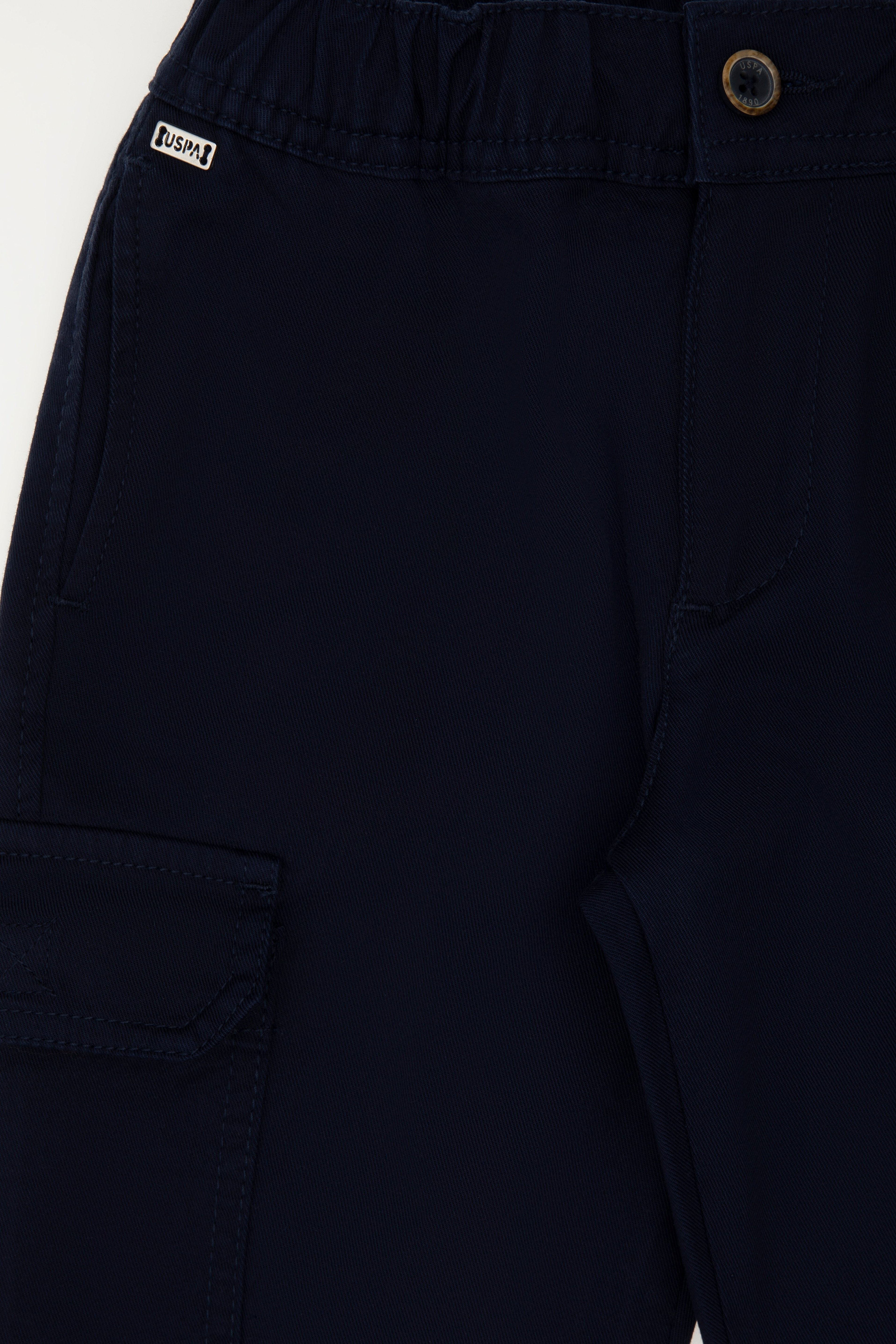 Kız Çocuk Lacivert Kanvas Pantolon - Image 6