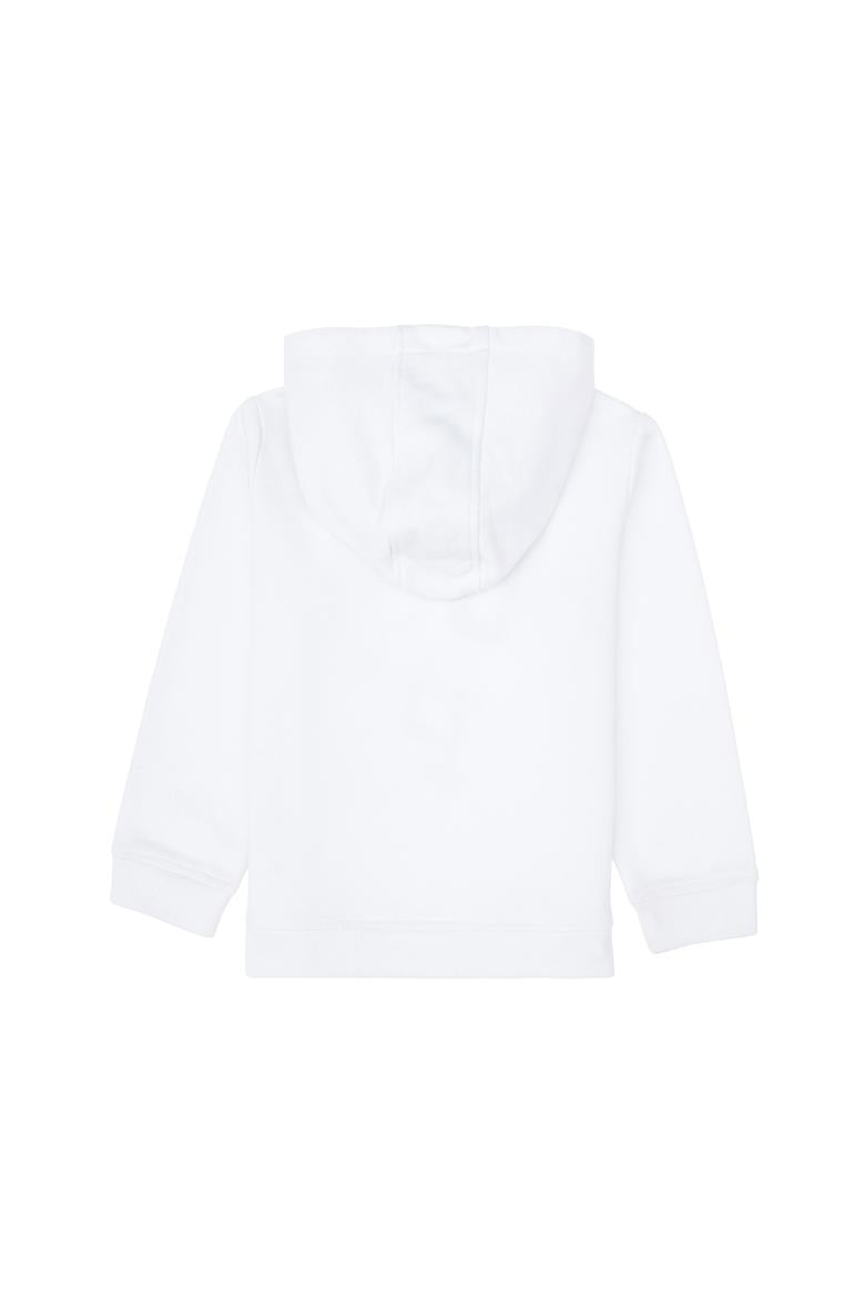 Kız Çocuk Beyaz Kapüşonlu Sweatshirt - 50298119010