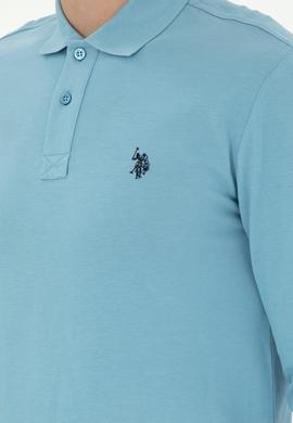 Erkek Mavi Basic Sweatshirt - 50253121086