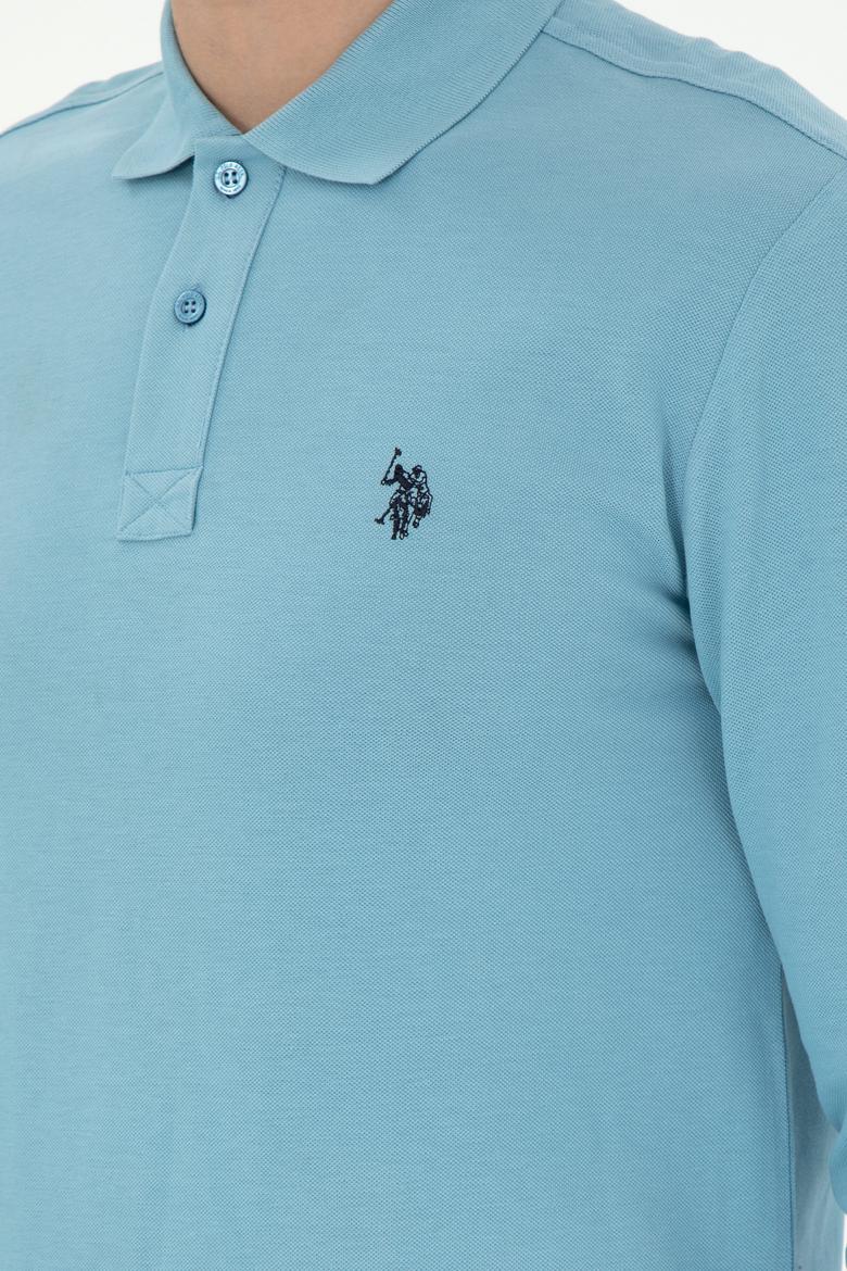 Erkek Mavi Basic Sweatshirt - 50253121086