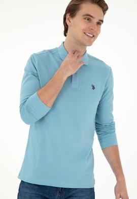 Erkek Mavi Basic Sweatshirt - 50253121086