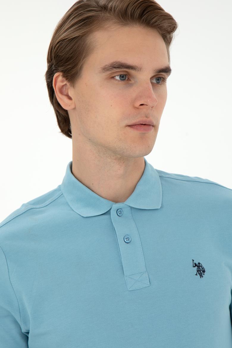 Erkek Mavi Basic Sweatshirt - 50253121086