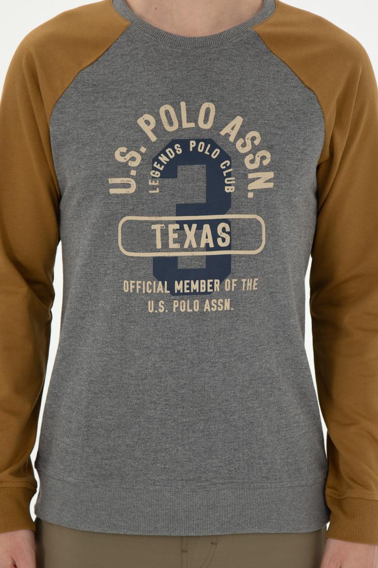 Erkek Antrasit Melanj Sweatshirt - 50270753043