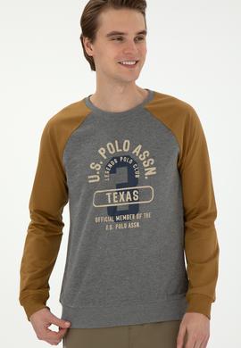 Erkek Antrasit Melanj Sweatshirt - 50270753043