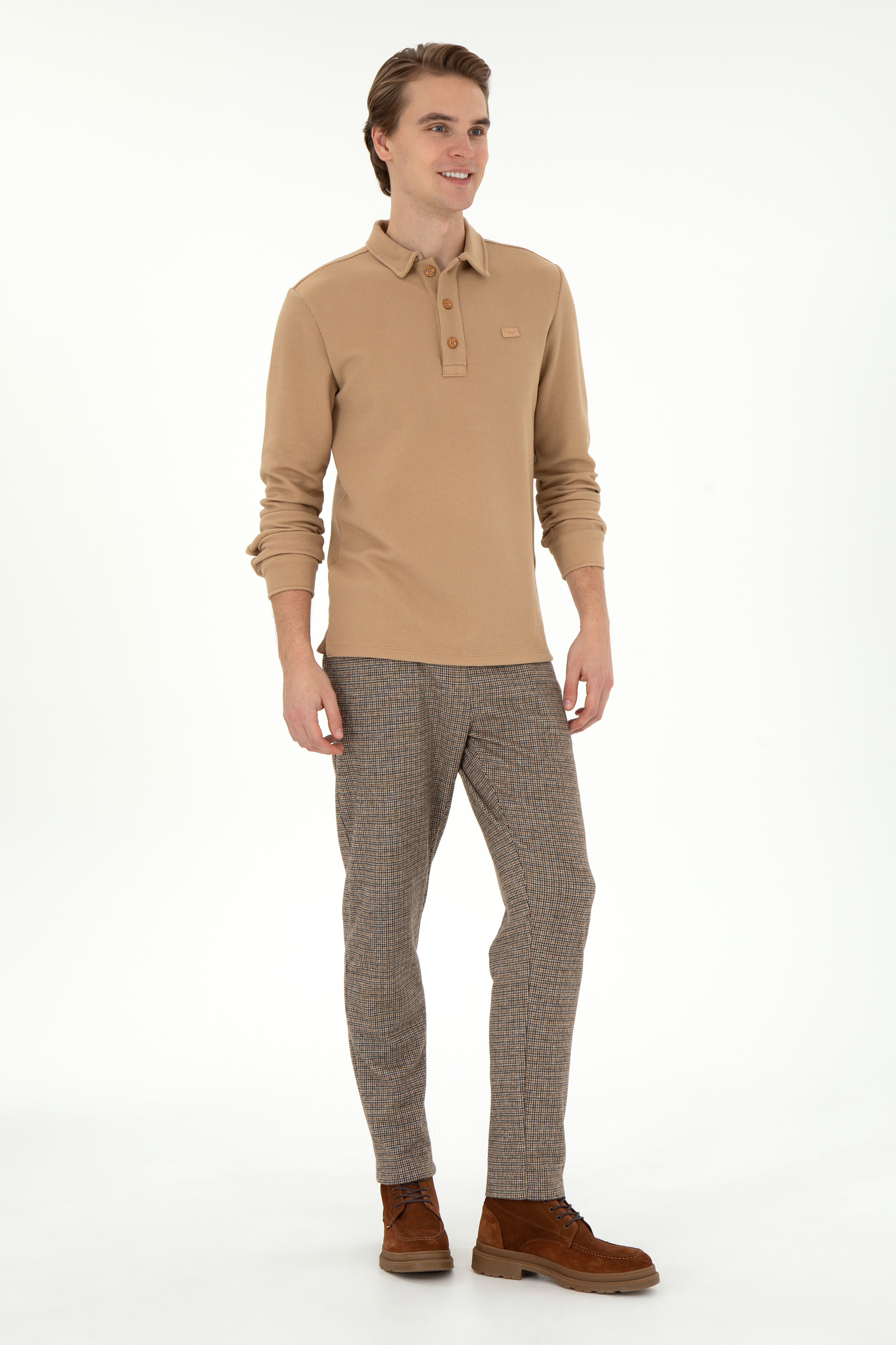Erkek Kum Sweatshirt - Image 4
