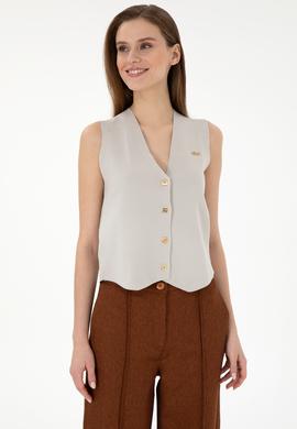 Kadın Taş Triko Yelek - 50294141016