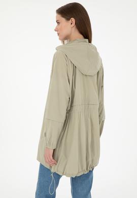 Kadın Açık Haki Trençkot - 50297094009