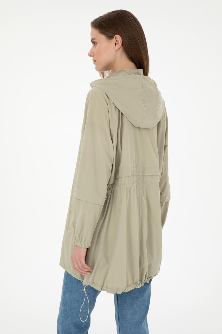 Kadın Açık Haki Trençkot - 50297094009