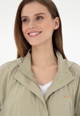 Kadın Açık Haki Trençkot - 50297094009