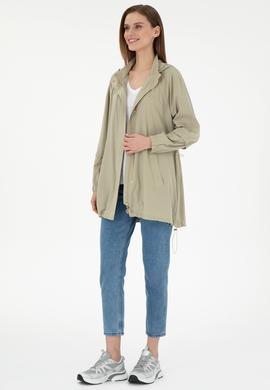 Kadın Açık Haki Trençkot - 50297094009