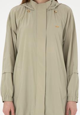 Kadın Açık Haki Trençkot - 50297094009