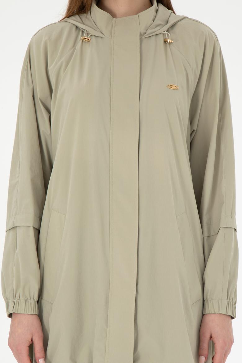 Kadın Açık Haki Trençkot - 50297094009