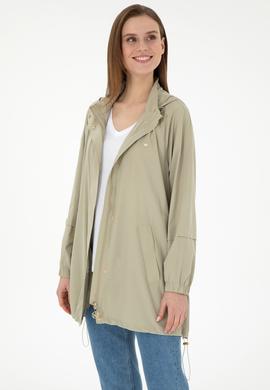 Kadın Açık Haki Trençkot - 50297094009