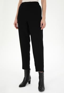 Kadın Siyah Kanvas Pantolon - 50290902012