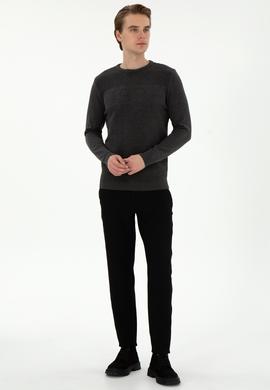 Erkek Siyah Kanvas Pantolon - 50296165050