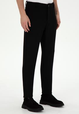 Erkek Siyah Kanvas Pantolon - 50296165050