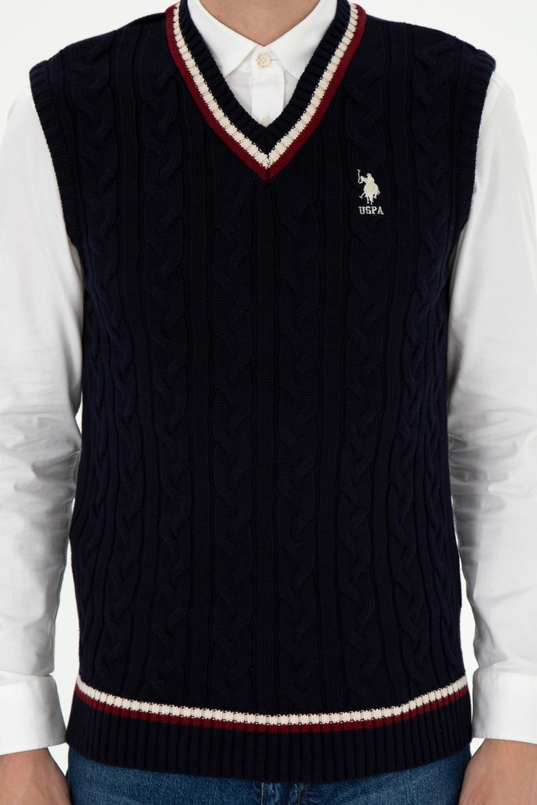 Erkek Lacivert Süveter - 50295889008