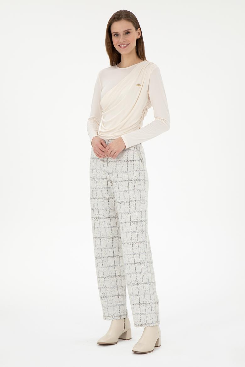 Kadın Krem Eşofman Altı