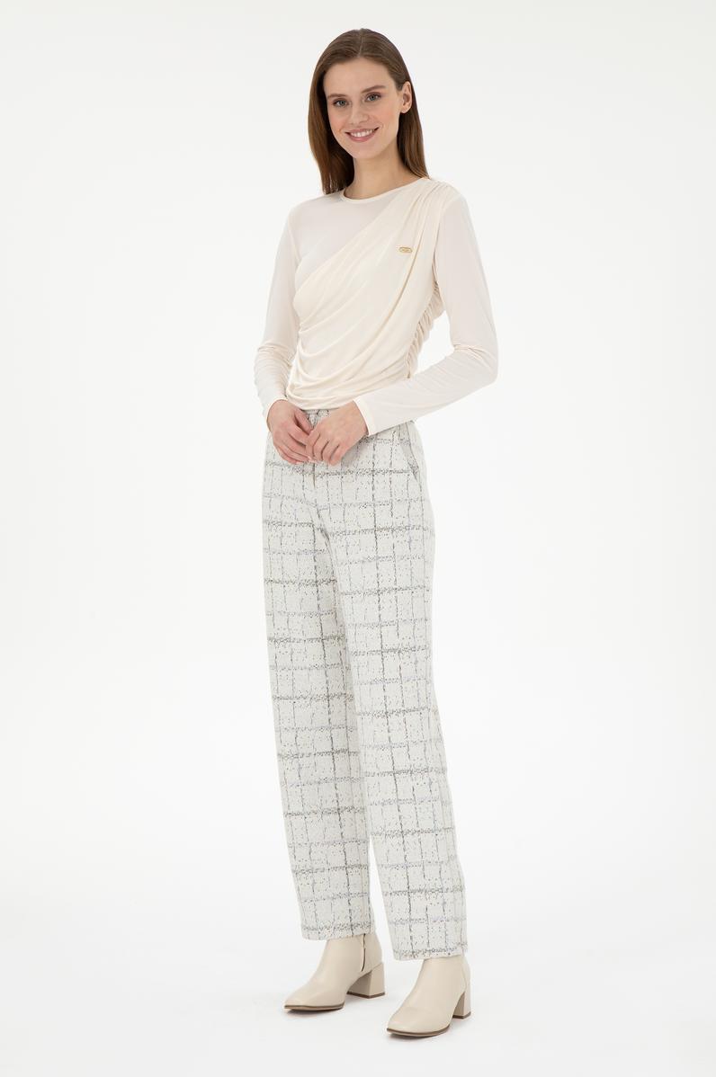 Kadın Krem Eşofman Altı