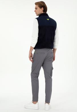 Erkek Gri Kanvas Pantolon - 50291168043