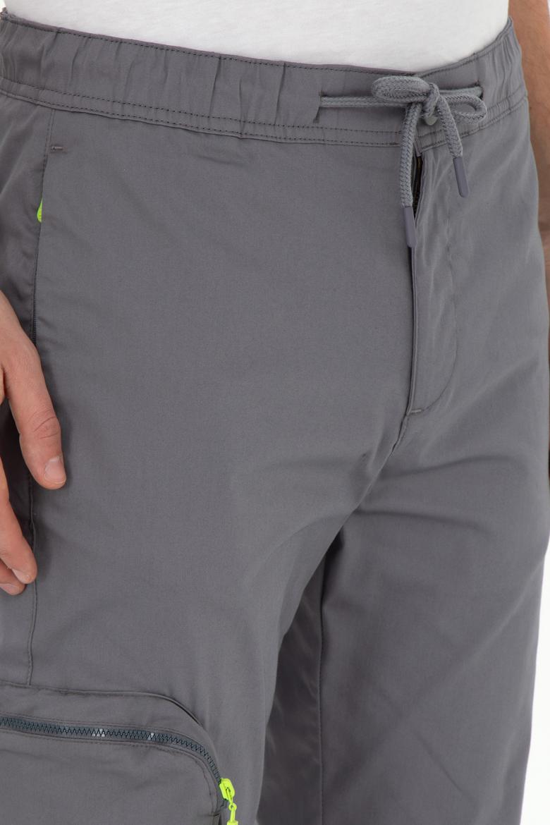 Erkek Gri Kanvas Pantolon - 50291168043