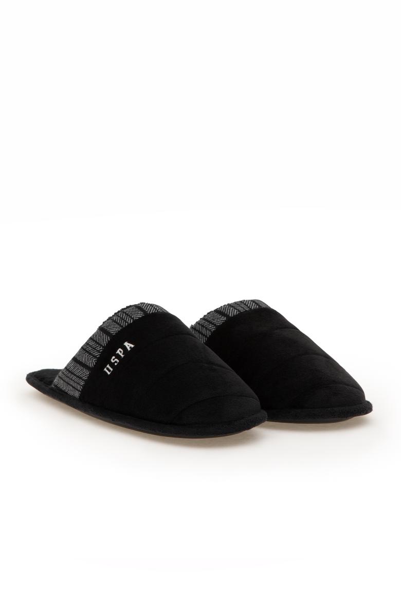 Erkek Siyah Ev Terliği