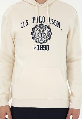 Erkek Krem Sweatshirt - 50290888021