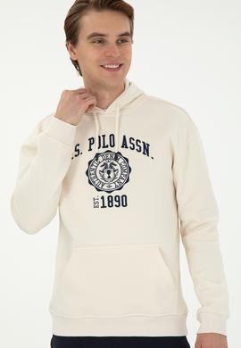 Erkek Krem Sweatshirt - 50290888021