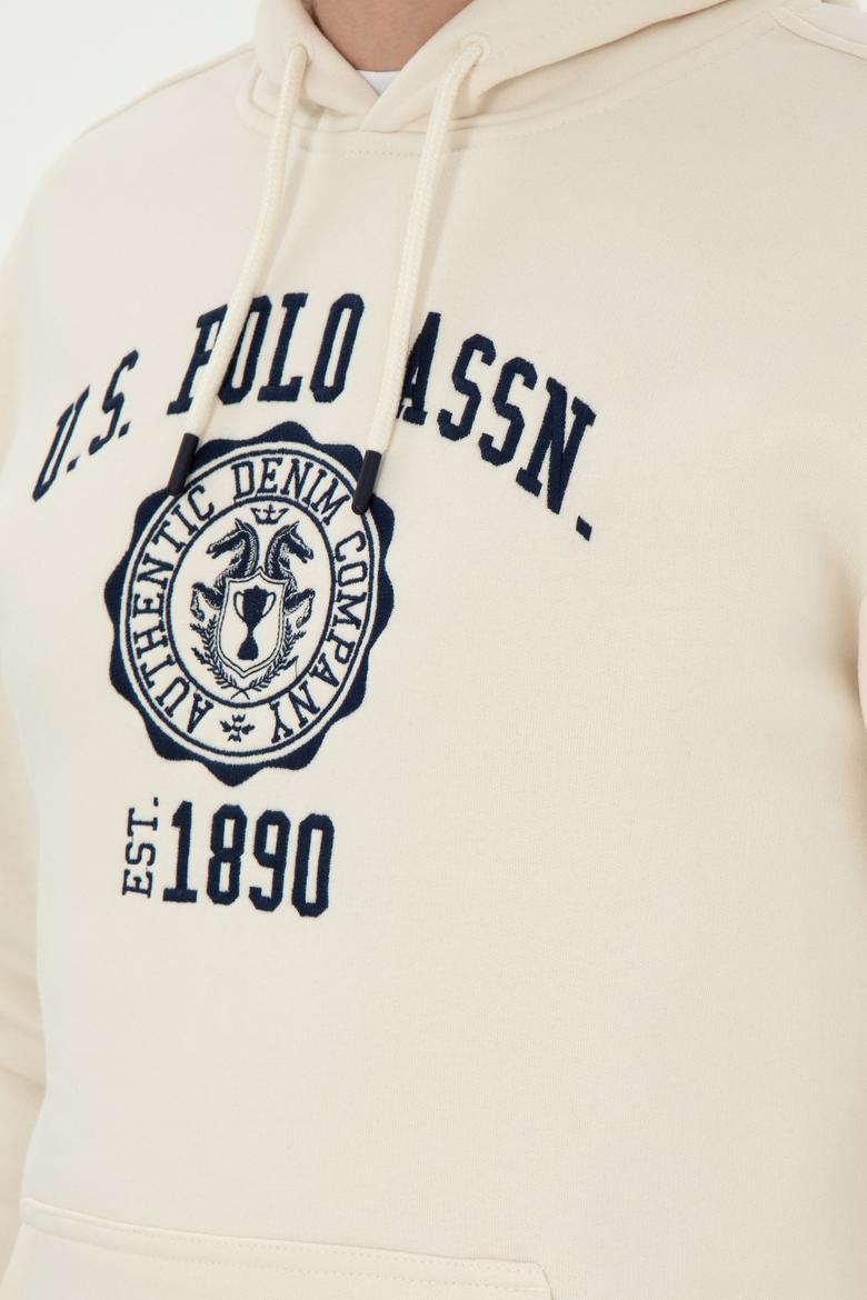 Erkek Krem Sweatshirt - 50290888021