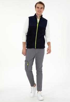 Erkek Lacivert Örme Hırka - 50290730016