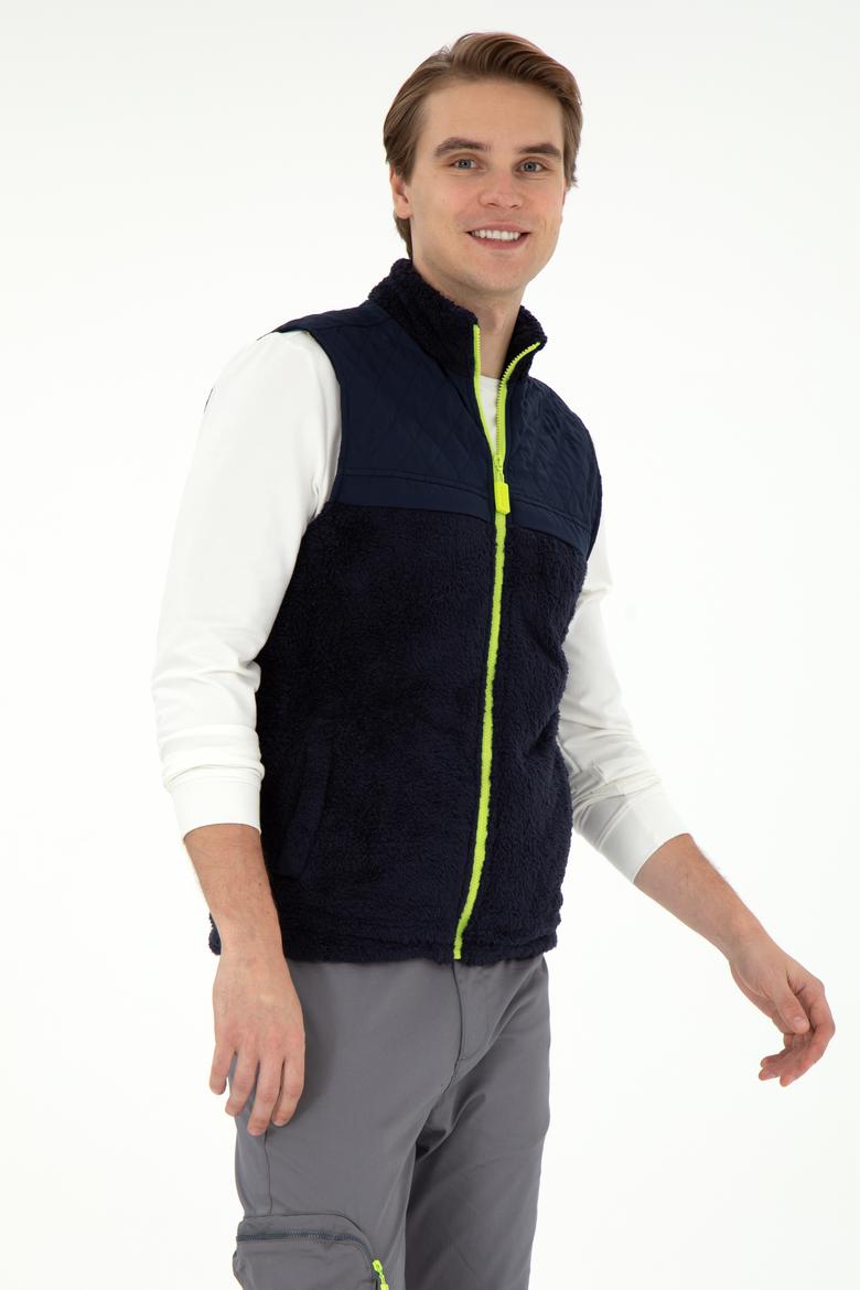 Erkek Lacivert Örme Hırka - 50290730016