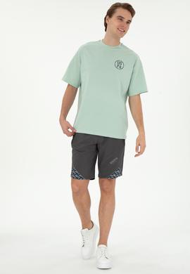 Erkek Antrasit Örme Şort - 50301141016