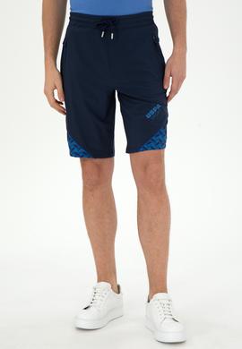 Erkek Lacivert Örme Şort - 50301141006