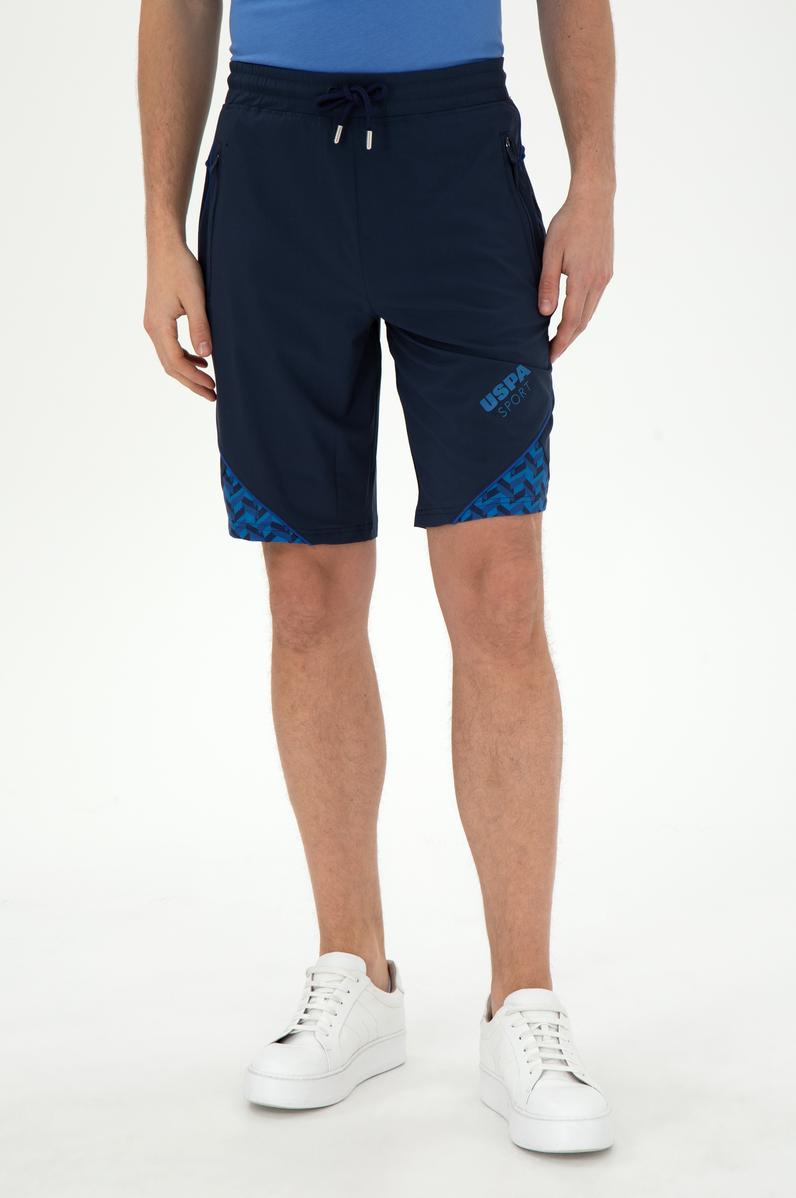 Erkek Lacivert Örme Şort