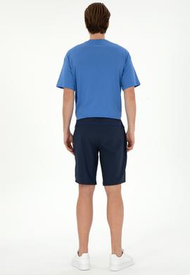 Erkek Lacivert Örme Şort - 50301141006