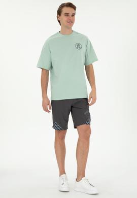 Erkek Antrasit Örme Şort - 50301141016