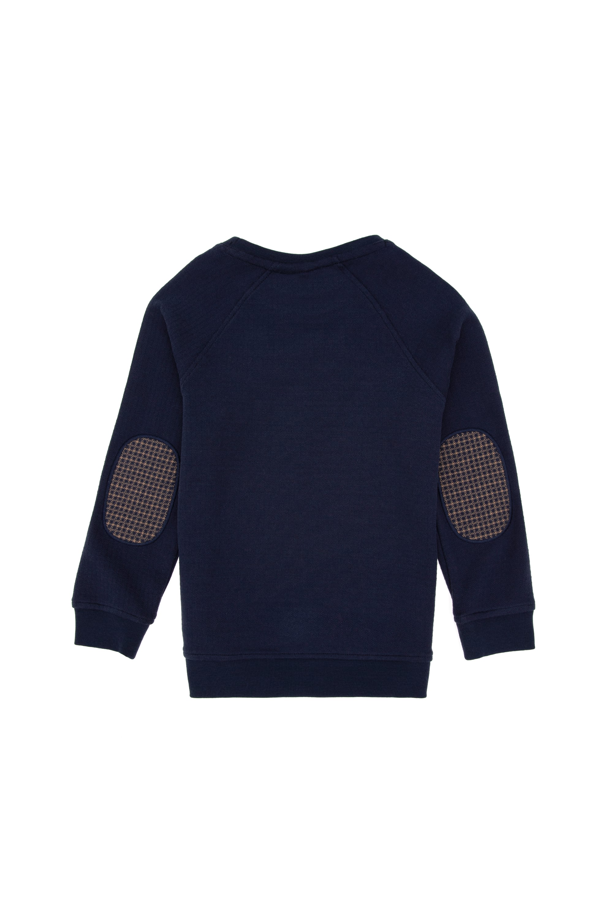 Erkek Çocuk İndigo Bisiklet Yaka Sweatshirt