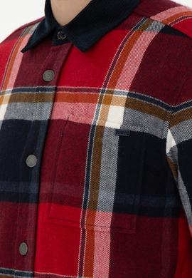 Erkek Kırmızı Uzun Kollu Gömlek - 50291252005