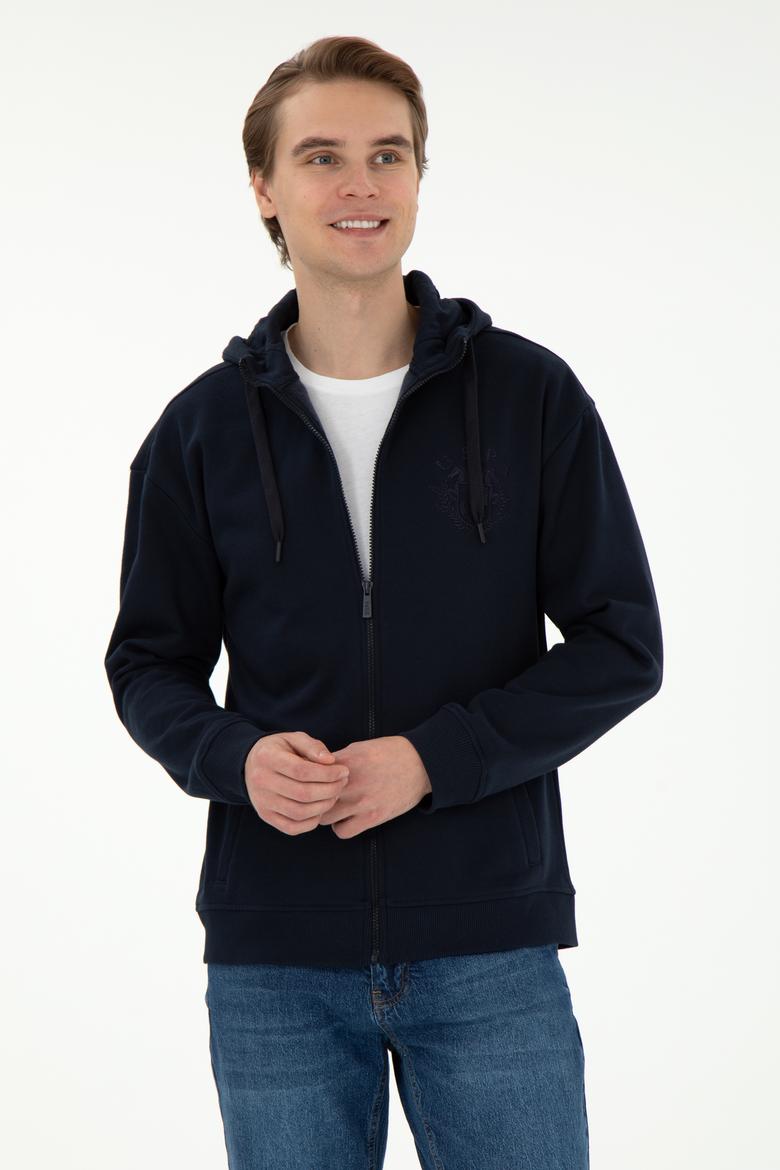 Erkek Lacivert Örme Hırka