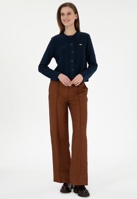 Kadın Lacivert Triko Hırka - 50297097008