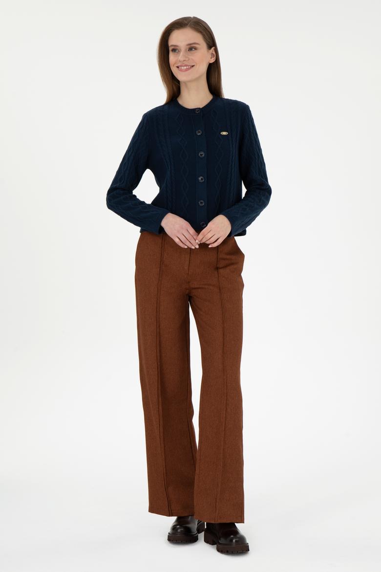 Kadın Lacivert Triko Hırka - 50297097008