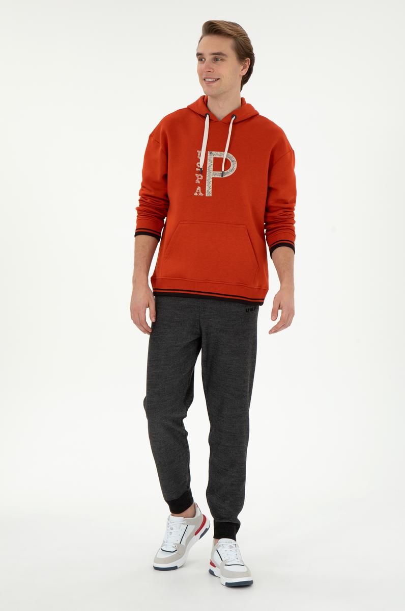 Erkek Antrasit Melanj Triko Pantolon