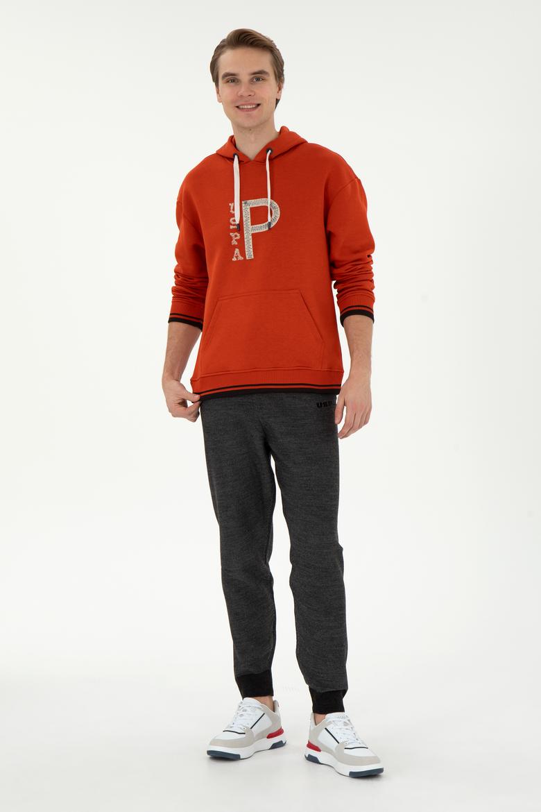 Erkek Antrasit Melanj Triko Pantolon - 50277419016