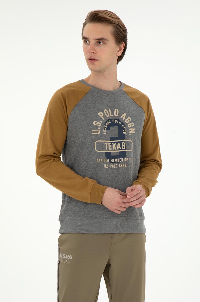 Erkek Antrasit Melanj Sweatshirt