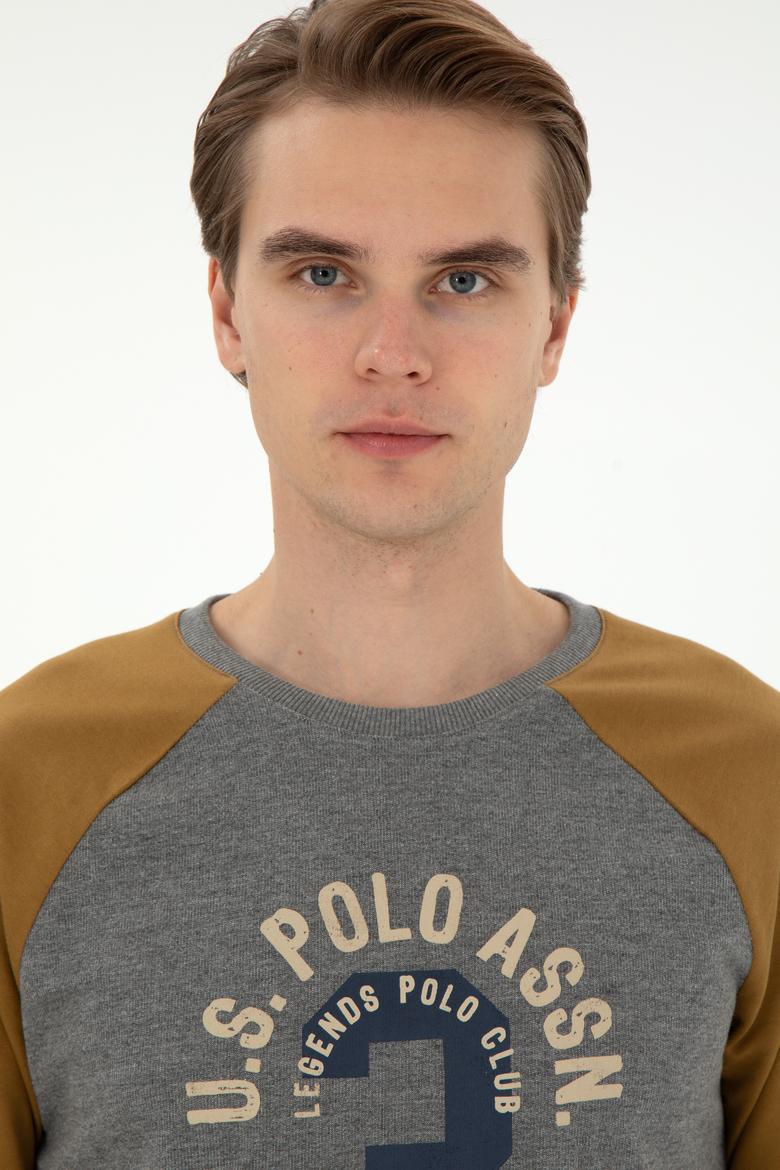 Erkek Antrasit Melanj Sweatshirt - 50270753043