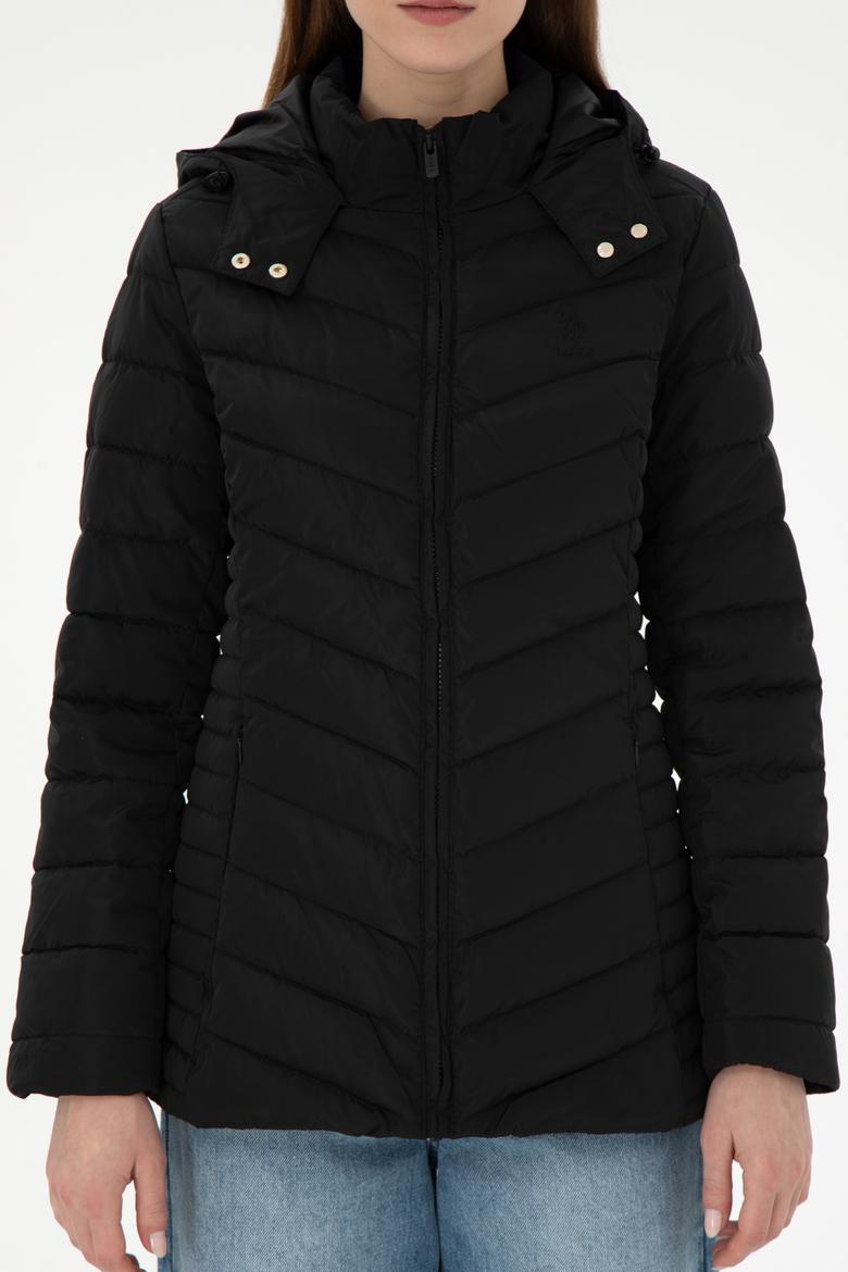 Kadın Siyah Mont - 50292672007