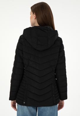 Kadın Siyah Mont - 50292672007