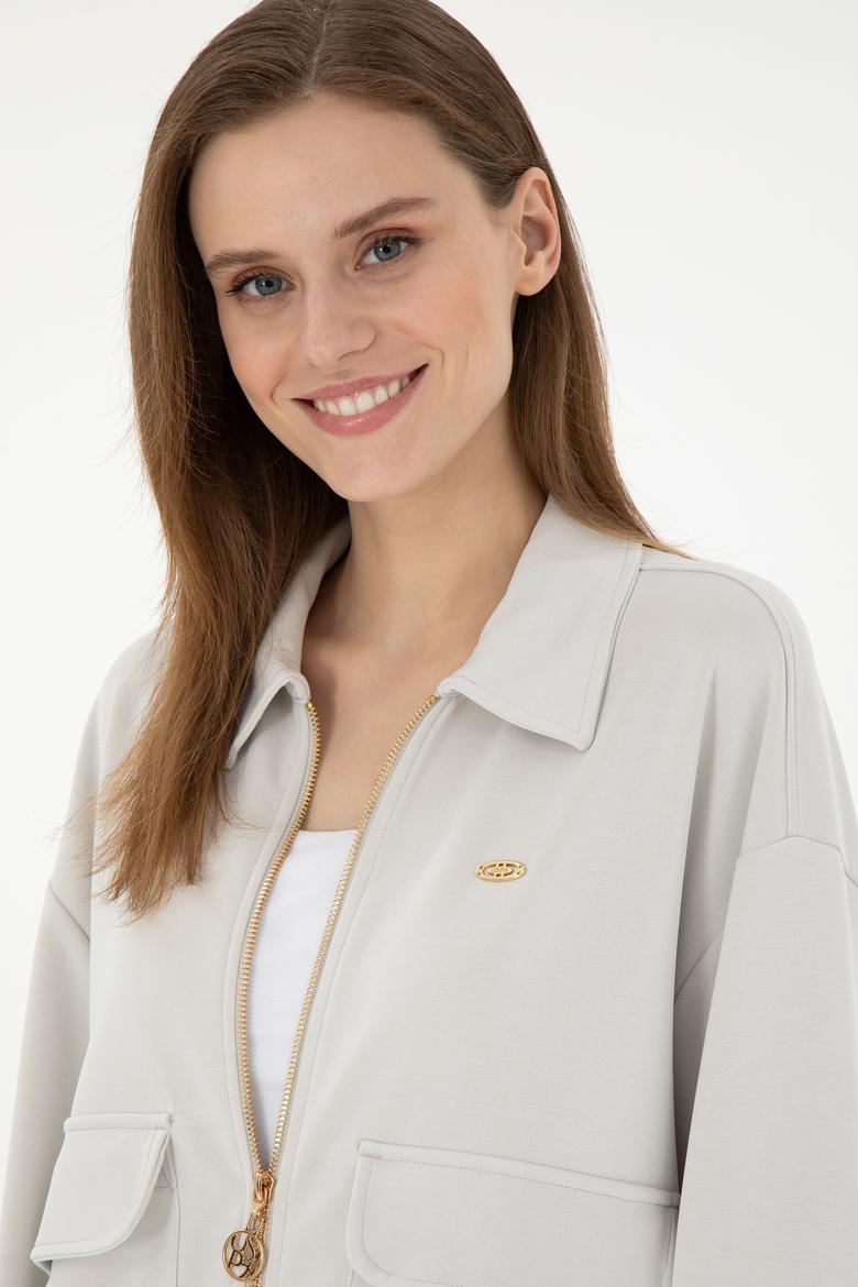 Kadın Taş Sweatshirt - 50292358013